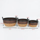 Straw Basket Set 3 Pcs